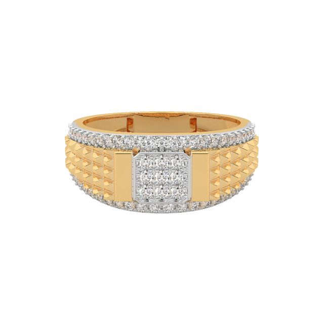 Alex Round Diamond Ring For Men